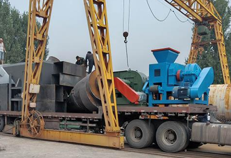 褐煤壓球機(jī)從制造到廠房運輸中起重吊裝設(shè)備的應(yīng)用